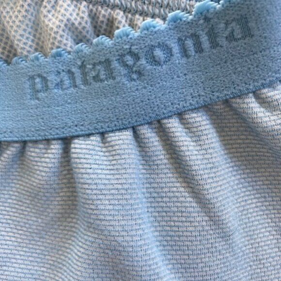 PATAGONIA Light Blue Capilene Performance Base Layer Pants Tights Leggings XS - Picture 9 of 12